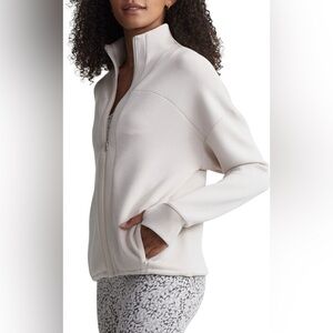 VARLEY Tayah Zip-Through Mid-Layer Jacket Women’s Small Super Soft 4-Way Stretch